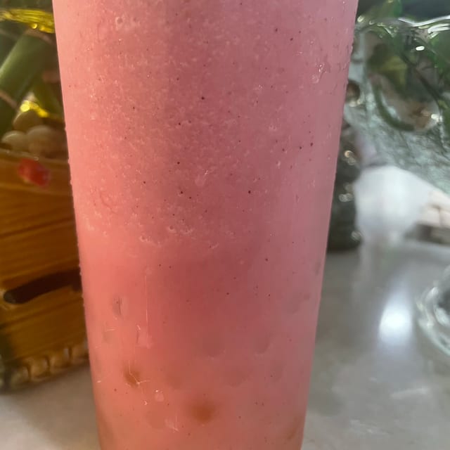 Dragonfruit Yogurt Smoothie.