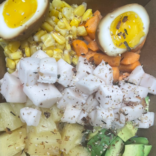 White Tuna Poke.