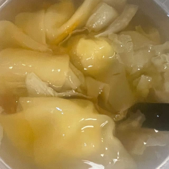 Chicken Wonton Soup.