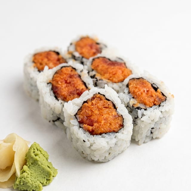 Crunchy Spicy Tuna Roll.