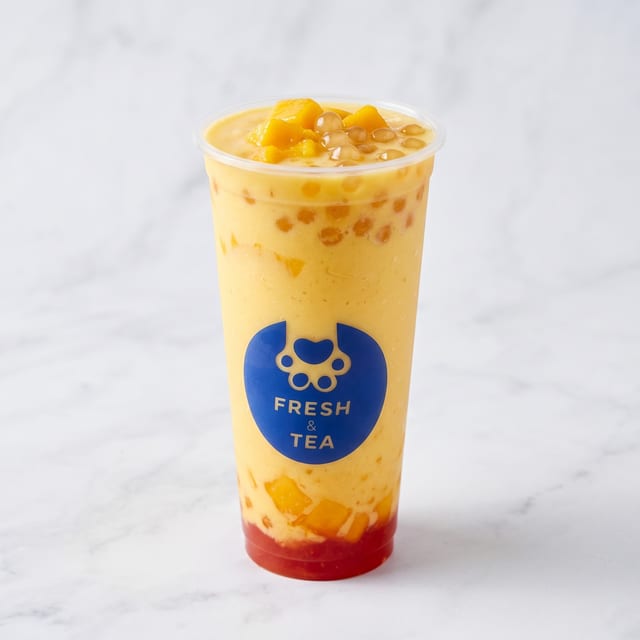 Mango Yogurt Smoothie.
