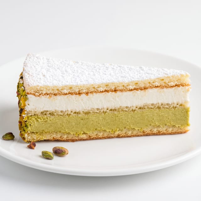 Pistachio & Ricotta Cake.