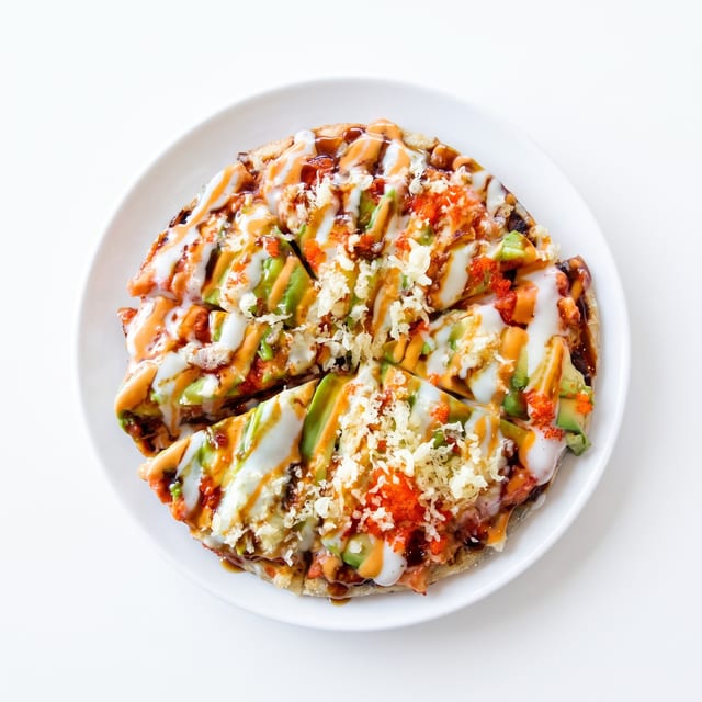 Sushi Pizza.