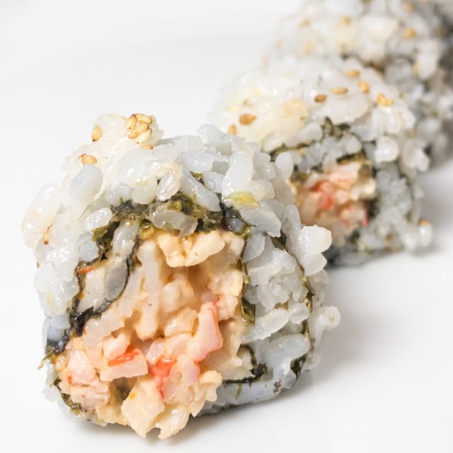 Crunchy Spicy Crab Roll.