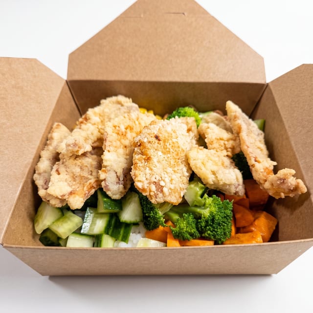 Fried Fish Poke.