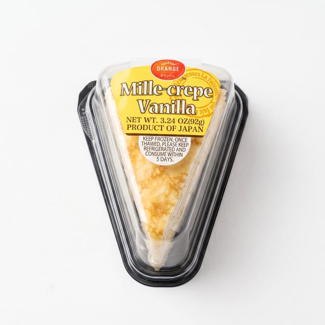 Mille-crepe Vanilla.