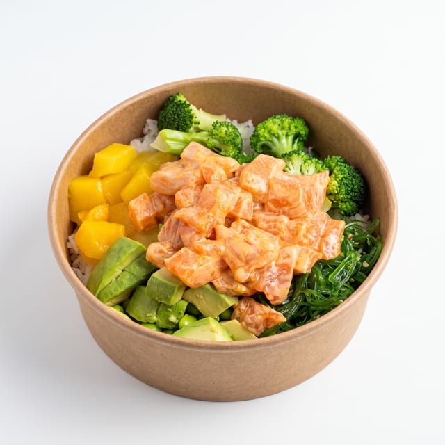 Spicy Salmon Poke.